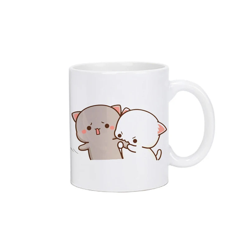 Panda Bear Bubu Dudu Coffee Milk Cup Mocha Cat Panda Bear Couple Creative Present Cute Gift Drinking Tea Cup Mugs