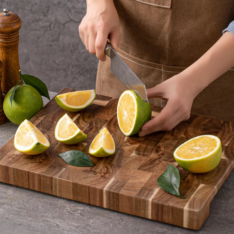 Cutting Board Double-sided Using Premium Acacia Wood Splicing Chopping Board