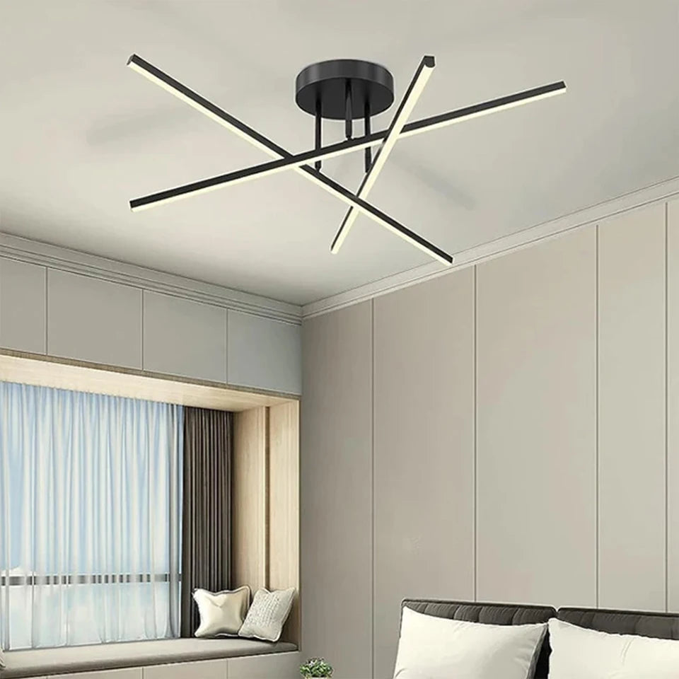 2024 new ceiling lamp Nordic modern LED lamp living room dining room bedroom lights ceiling chandelier