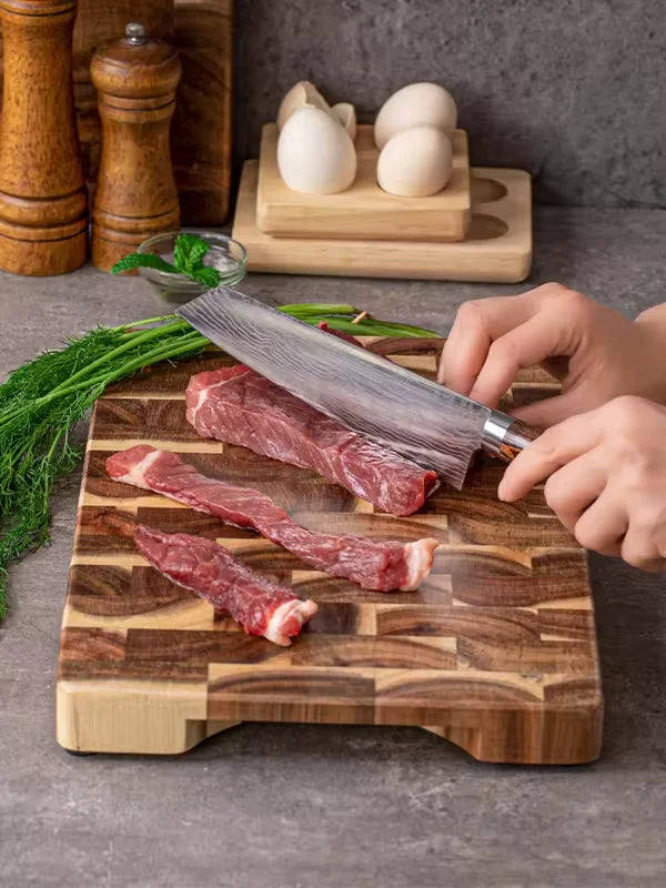 Cutting Board Double-sided Using Premium Acacia Wood Splicing Chopping Board