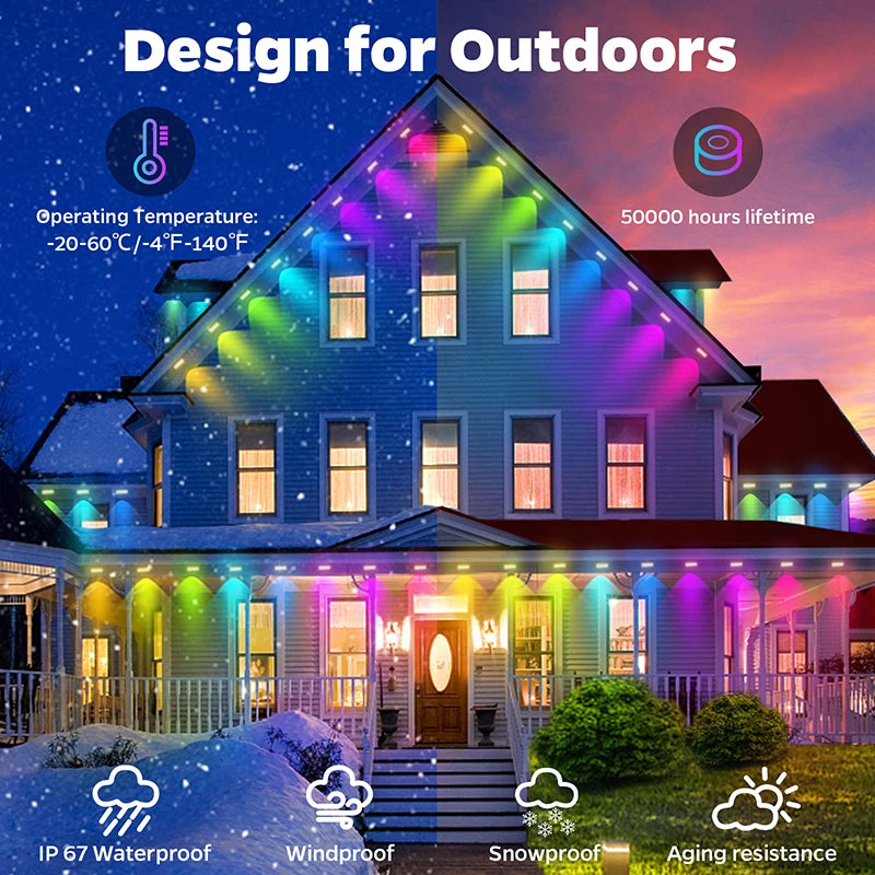 LED Permanent Outdoor and Waterproof